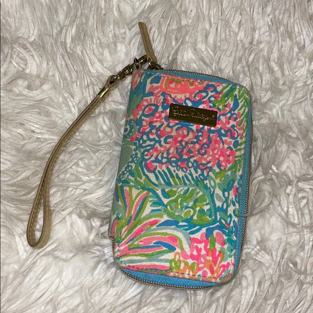 LILLY PULITZER PHONE CASE WALLET